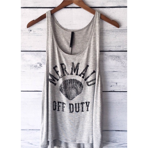 A Mermaid’s Epiphany Tops - 🆕Mermaid Off Duty Tank